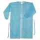 High Safety Disposable Patient Gowns , Custom Doctor Blue Hospital Gown