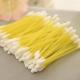 S&J Disposable Swabs Medical Disinfect Cotton Swab Buds Multi-color Sturdy Plastic Handle Cotton Swabs