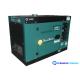 AC Single Phase 220V Small Portable Generators With Wheels Diesel Genset 5kva