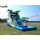 Commercial Giant Outdoor Inflatable Water Slides Game for Adult, Kids Playing for fun