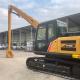 30 Feet Yellow Demolition Boom For XE200 Excavator - Customizable Solution