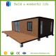 prefab luxury shipping folding expandable steel frame container house for sale