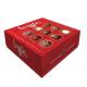 folding lid and base truffle cake paper box  foldable food bakery gift box