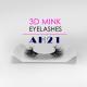 Black Color Natural Looking Mink Eyelashes 8 - 27mm Length For Beauty Salon