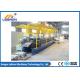2018 new type PLC Control Full Automatic Shutter Door Guide Roll Forming Machine yellow color