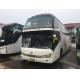 Higer 59 Seats Second Hand Coach One And Half Decker Euro III Emission Standard
