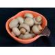 Steamed Whole canned button mushrooms