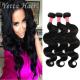 Natural Color Peruvian Virgin Hair Indian Body Wave Hair Extensions Large Stock
