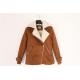 Lady's Sueded Sherpa coats, Women's sueded jacket , very cool quality, stocks