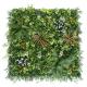 Decorative Plastic Artificial Green Walls Panel Hedge High Simulation Leave For Home