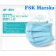 Non Woven Disposable Medical Mask Blue Surgical Mouth Mask 3 Layer For Hospital