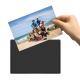5 X 7 Magnetic Acrylic Picture Frame 4x6" Black Color Easy To Install For