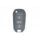 Remote Start Citroen Flip Key 2013DJ0113 3 Button 433 Mhz With High Hardness