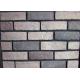 Gray Color Faux Exterior Brick Customized Enviromentall Friendly