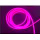 12 / 24VDC Neon LED Strip Lights Pink Color With Silicone Extrusion