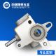 Electric industrial 450 fan part Aluminium motor gear box with motor shaft