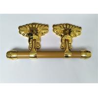 Pale Gold Adult Coffin Swing Handle African Style ABS / PP Plastic Material