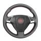Hand Sew PU Custom DIY Black Design Steering Wheel Cover For Fiat Bravo Linea 2007 2008 2009 2010 2011 2012 2013 2014 2015 2016