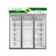 OEM Supermarket Vertical Commercial Display Freezer Beverage Display Cooler