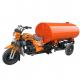 Water Tank Tricycle Cargo Motorcycle with 5.00-12 Tires and Front Shock Absorber