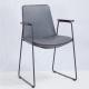 Leather 55x50x82cm Contemporary Metal Dining Chairs