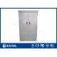 1200W Powder Coating Anti-corrosion Outdoor Equipment Enclosure with Environment Monitoring Unit