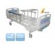 Luxuary Foldable Aluminium Railing Medical Hospital Beds With Overbed Table ( ALS-M217)