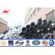 10KV ~550KV Electric Steel Power Pole With Load From 5KN To 100 KN