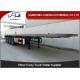Mechanical Steel 4 Axle 40 Foot Flatbed Container Trailer