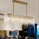 Luxurious Residence Luxury Pendant Lights Metal Glass OEM ODM