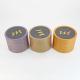 Luxury Cylinder Food Candy Gift Box Packing Paper Tube Recyclable With Window