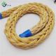 Spliced 12 Strand UHMWPE Rope HMPE Rope For Marine Shipping / Mooring / Towing