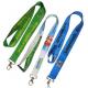 No Minimum Key Card Holder Lanyard PMS Color Woven Lanyards Personalized