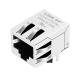 Halo HFJ11-1043E Compatible LINK-PP LPJ0172CNL 10 Base-T Tab Down Without Led Single Port Cat5e RJ-45 Socket Connection