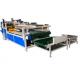 Semi - Auto Carton Box Folder Gluer Machine / Corrugated Box Folder Gluing Machine