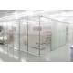 Freestanding 12x12 Feet ISO7 Cleanroom , Classification 0.45m/S Soft Wall Clean Room