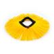 Four Pins Poly Waved Convoluted Wafer Brush For Driveway Cleaning Street Sweeper