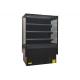 SEMI Vertical Refrigerated Square Grab And Go Display Cooler R404a