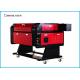 Small Desktop 50w 60w CO2 Laser Engraving Cutting Machine For Fabric Textile