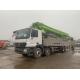 Zoomlion 63m ACTROS 4141 Used Truck Mounted Concrete Pump