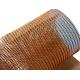 Rose Golden Metal Cable Architectural Wire Mesh Used For Theatre Ceiling