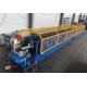 Steel Pipe Roll Forming Machine , 7-12m / Min Capacity Water Gutter Roll Forming Machine