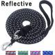 6 Foot Nylon Rope Dog Leash , Reflective Dog Leash For Large / Medium Dogs