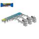 Full automatic flow wrap food sorting and packing line