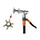 DL-1232-3-C Manual Hydraulic Pressing Tool 2.1kg with bending handle