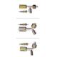 #6 #8 #10 #12 Al joint with iron jacket R12 high & low pressure valve(Female O-Ring)/ auto air conditioning hose fitting