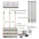 24 Hours Working Prison Cell Phone Jammer 6 Antennas 2G 3G 4G GPS 90w Power