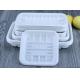 Supermarket Fruit And Vegetable Packaging Boxes / Plastic Fruit Tray 1.8cm Height