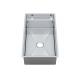 Luxurious Single Bowl Bathroom Sink Commercial Grade Brushed Finish