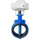 EPDM lined Electric Actuator Butterfly Valve For Drink Water , 2 ~ 120 Size